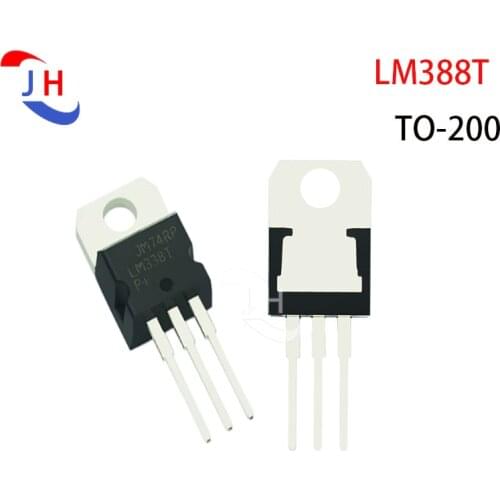 10PCS New Imported Genuine LM338T LM338 TO-220 Direct Insert 3 Foot 5a Triple Voltage Regulator Adjustable Chip IC