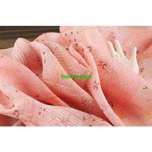 Summer Solstice Lightweight High-end Ramie Dress Digital Printing Ramie Fabric