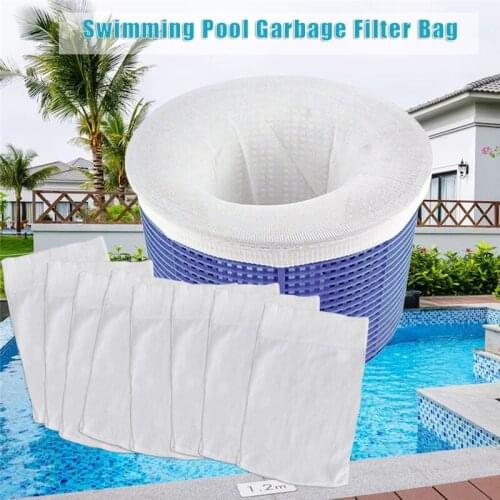 Swimming Pool Drip water Garbage Filter Bag Elastic Skimmer Basket Mesh Storage Bag for InGround and Above Ground Pools XHC88