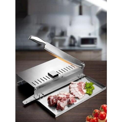 GY Frozen Meat Slicing Knife Multifunction Meat Slicer Bone Cutting Knife Stainless Steel Kitchen Knife