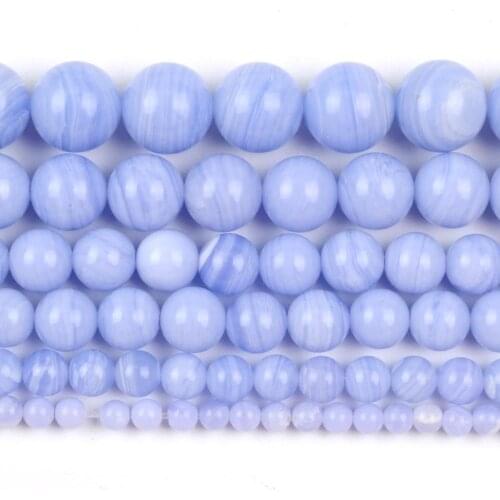 Wholesale Lmitation Purple Agates Stone Beads Round Loose Spacer Beads For Jewelry Making 4/6/8/10/12mm DIY Bracelet Necklace