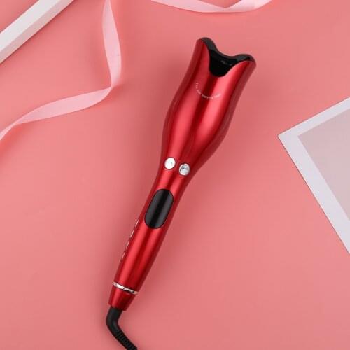 50W Newest LCD Full Automatic Hair Curler Curling Iron Air Curler Air Rotating Portable Air Spin N Wand Curl 1 Inch Hair Curler