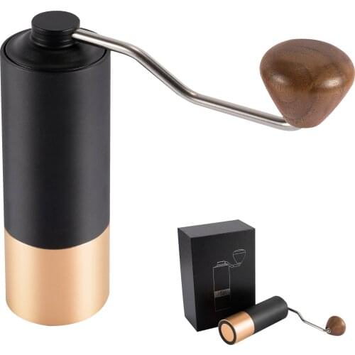 Coffee Grinder Coffee Beans High Quality Aluminum Manual Stainless Steel Burrs Grinder Kitchen And Daily Life Hand Cafe Milling