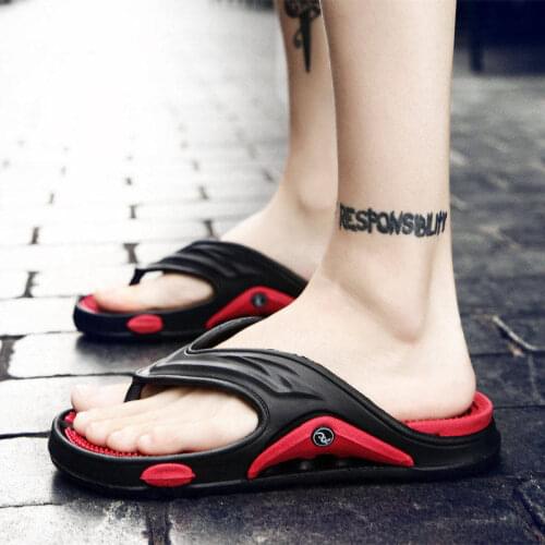 Flip Flop for Men Summer Slipper Beach Shoes Mens Slippers Outdoor Comfy Light Massage Slippers Men Casual Fashion Sandal Slides