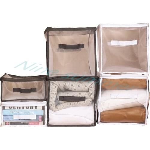 Folding Storage Box, Large Capacity Clothes Quilt Storage Bag, Wardrobe Drawer Organizer, Adult And Children Clothes Organizer