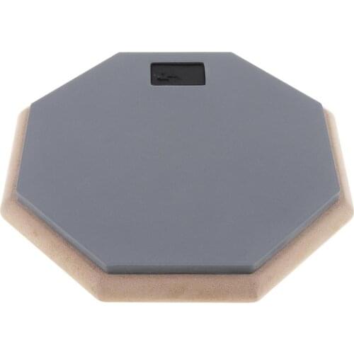 8 Inch Dumb Drums Rubber Wooden Dumb Drum Practice Training Drum Pad for Jazz Drums ExerciseDumb Drum