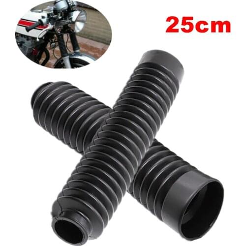2PCS GN250 20 Knots Gator Fork Boots Cover Shock Protector Absorber Protective Sleeve For Suzuki GN 250