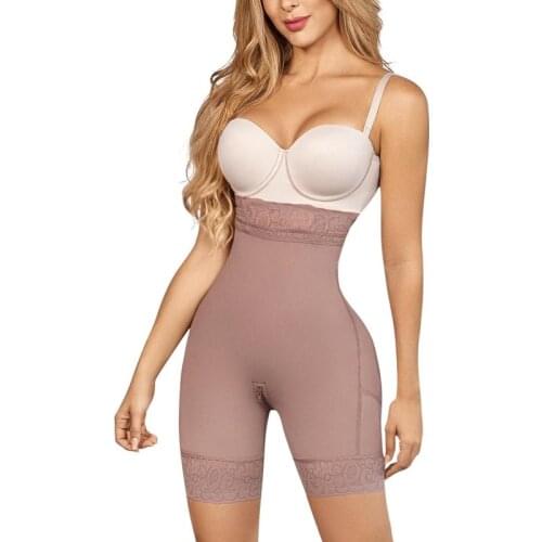 Fajas Colombianas Women Butt Lifter High Waist Hip Enhancer Pads Underwear Shapewear Lace Padded Skims Control Panties