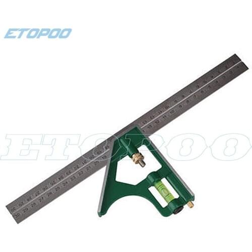 1pc Stainless Steel Protractor Ruler Machinist Measuring Angle Tool Protractor