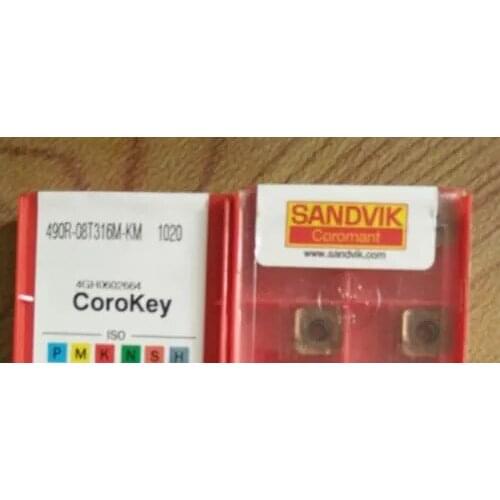 10PCS CARBIDE INSERT 490R-08T316M-KM1020