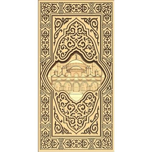 3D model for cnc or 3D printers in STL file format Taj Mahal