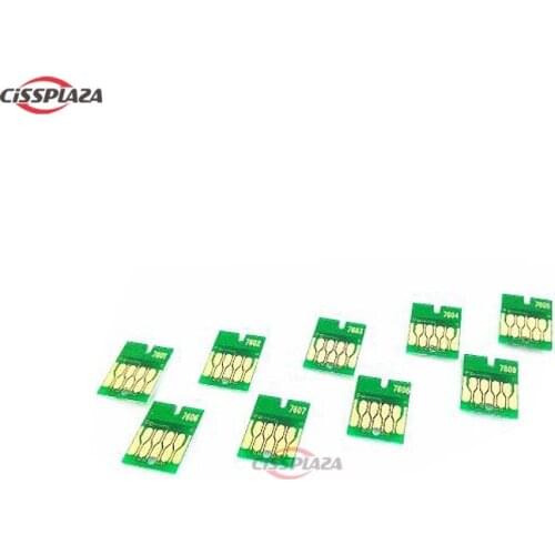CISSPLAZA 5sets auto reset chip compatible for Epson P600 SC-P600 PRINTER T7601 - T7609 chips