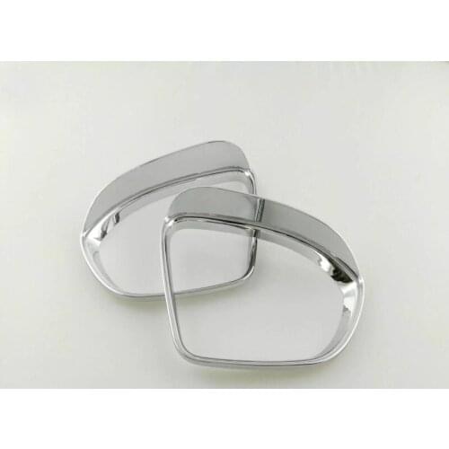 For Chevrolet Cruze 2nd 2016 2017 Car Rearview Mirror Frame Cover Rain Eyebrow Stickers Sequins External Decoration Accessories