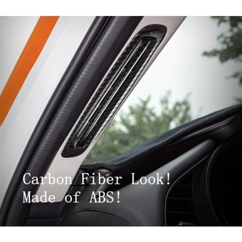 For Mazda 3 M3 Axela 2019 2020 Car Inner Front A Pillar Window Air Conditioner Vent Outlet Trim Cover Interior Car Accessories