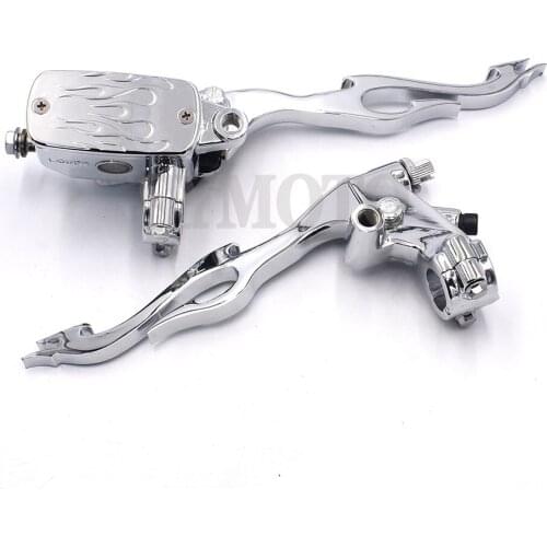 Flame style Motorcycle Hydraulic Clutch brake Master Cylinder For Honda Yamaha Kawasaki Suzuki Ducati all Street Racing