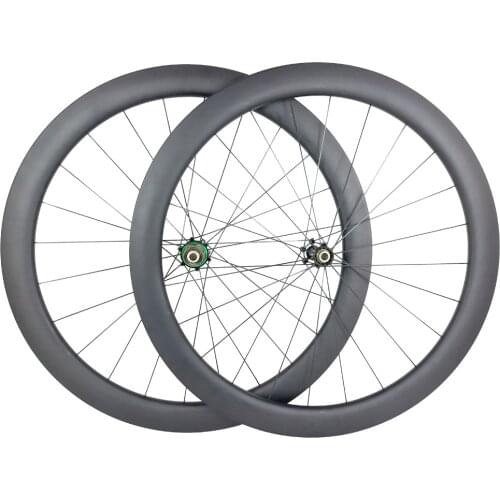 1430g 50mm tubeless road disc carbon wheels 25mm U shape straight pull clincher wheelset UD 3K 12K CyberFront CyberRear SPD-2