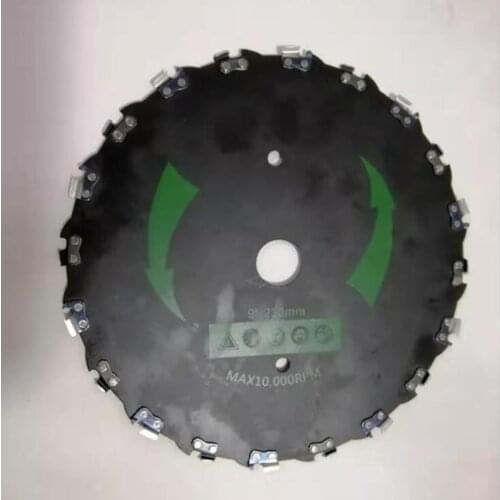 Chainsaw Tooth 9 Inch Brush Blade 14/20 Teeth Brush Cutter Blade Replacement Lawn Mower Trimmer Head Blade Accessories