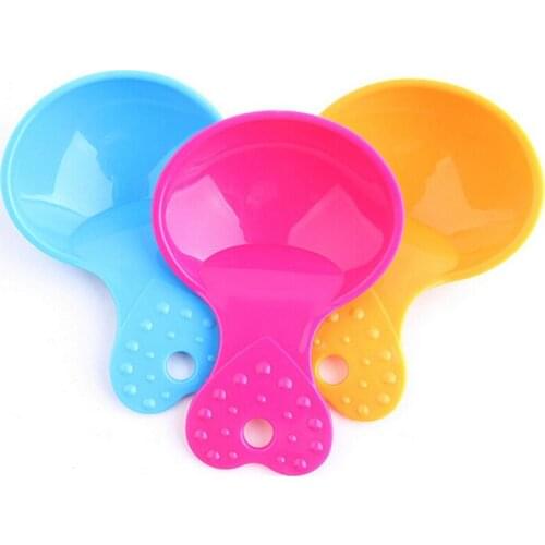Pet Feeding Scoop Cat dog Food 50g Capacity Thickening Dog Food Scoop Spoon Candy Color Plastic Shovel Pet Feeder