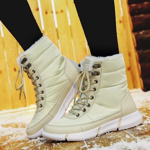 Men winter boots 2021 new mid-calf plush inside warm snow boots men waterproof boots casual male platform shoes men sneakers