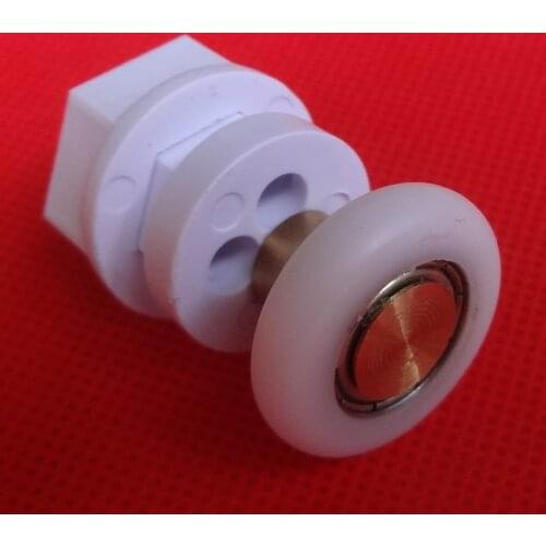 Set of 8 Single Shower Door Rollers Accessories diameter 19mm/20mm/23mm/25mm/26mm/27mm for glass installation aperture 16-19mm