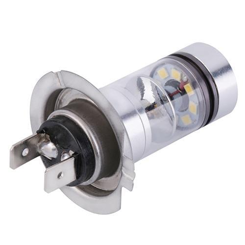 New Car Vehicle White H7 100W LED 20 SMD Projector Fog Driving DRL Lamp Light Bulb