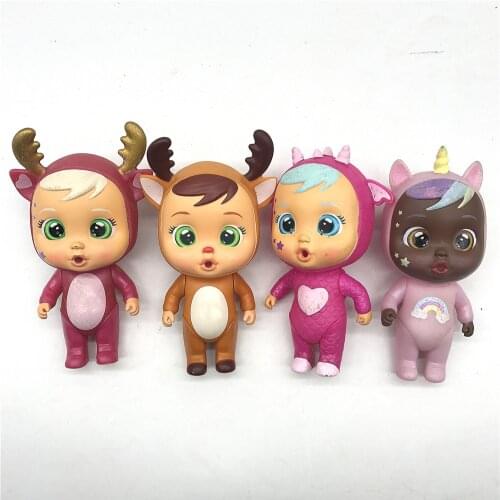 Cry Dolls Christmas elk doll It will shed tears xmas gifts for children