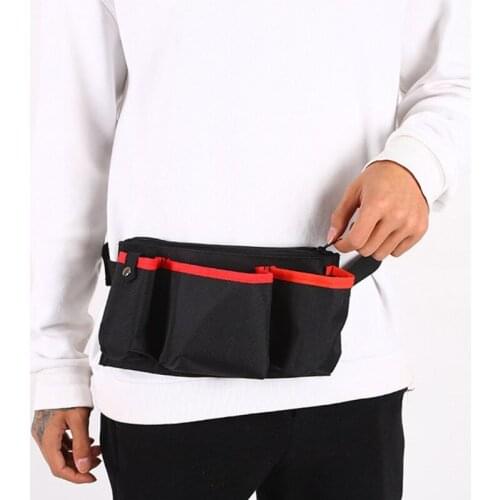 Men Gardening Tool Waist Bag Fanny Pack Adjustable Belt Pouch Hip Bum Purse