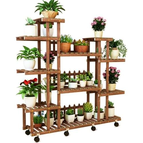 Para Plantas Etagere Pour Plante Terraza Garden Shelves For Dekoration Stojak Na Kwiaty Balcony Outdoor Flower Stand Plant Shelf