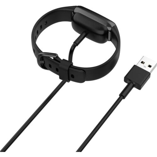 USB Charger Cable Adapter For Fitbit Luxe Smart Bracelet Charge Cable 1M/50CM For Fitbit Luxe Charging Clip USB Charger Adapter