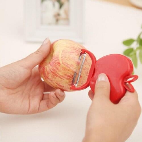 1pcs Folding apple shape peeler fruit planing skin peeled fruit knife kitchen(011)