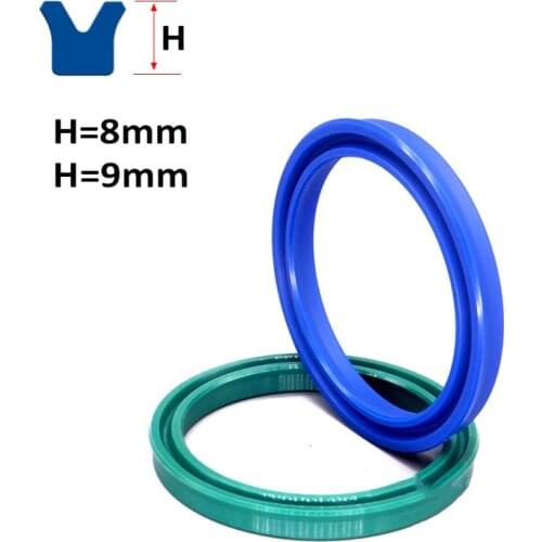 1Pcs Thick 8/9mm Polyurethane Hydraulic Cylinder Oil Sealing Ring Shaft Hole General Sealing Ring Gasket UN/UHS/U/Y Type