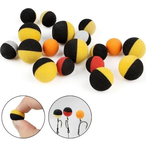 10mm 14mm Foam Bait Carp Fishing Pop-Up Boilies Bait Ball Hair Rig Ronnie Rig Lure Method EVA Pesca Iscas Tackle Tools Accessory