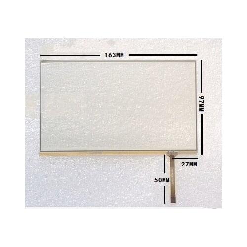 163*97 New 7 inch touch screen WM8650 touch screen handwriting screen 163MM*97MM AT070TN92 free shipping