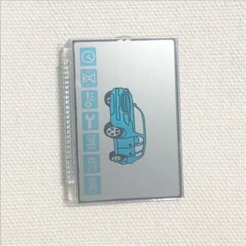 4PCS/lot D94 LCD Display Metal Pin for 4 PCS/lot Russian Key StarLine D94 Car Alarm System LCD Remote Control Keychain