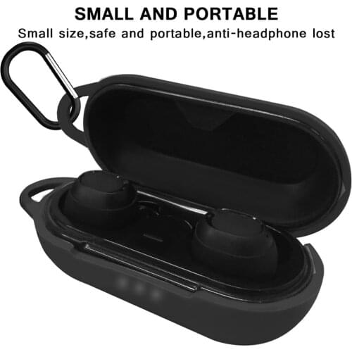 Bluetooth Headset Cover Headphone Shockproof Silicone Case With Hook For Anker Soundcore Liberty Neo Headset Accessories