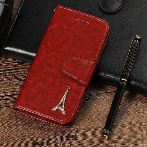 Effiel Tower Cover Stand Flip Leather Case for iPhone XS MAX iPhone XS for iphone XR Retro PU Leather Case Wallet Card