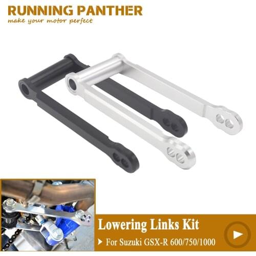 For Suzuki GSXR 600/750/1000 Motorcycle Rear Adjustable Lowering Link Kit GSXR600 GSXR750 GSXR1000 Lowering Links Kit