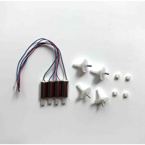 4pcs E99 pro2 rc Drone main gears motors engines spare parts e99 Quadcopter Accessories set