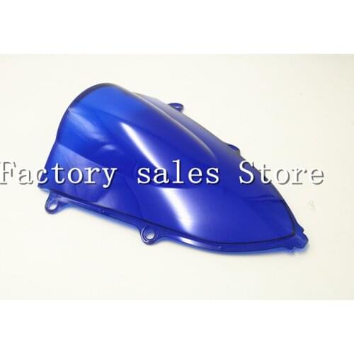 HotSale For Honda CBR 250 RR CBR250RR 2017-2018 blue Windshield WindScreen Double Bubble CBR 250RR 17 18