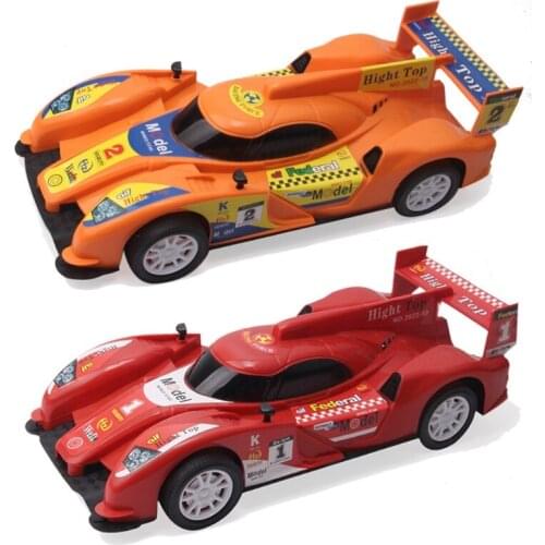 Interactive Large Scale Sliding Car Toy Friction One-press Pull Back Vehicle Gift for Boys Toddler Inertia Car Model