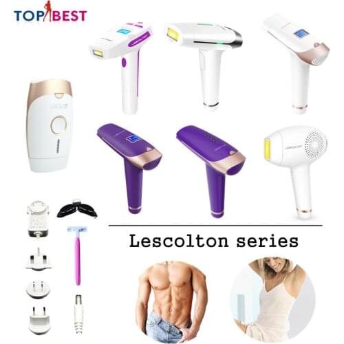 Lescolton IPL Laser Hair Removal Device Permanent Bikini Trimmer Laser Epilator for Women Men Facial Armpit Bikini Beard Legs