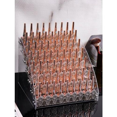 Multi-Layers Nail Polish Display Rack Acrylic Nail Polish Holder Cosmetic Lipstick Organizer Manicure Tool Storage Box