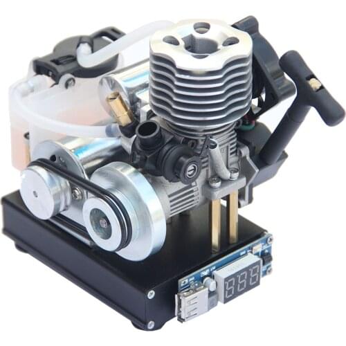 Level 15 Nitro Engine Generator Model with Cooling Fan (12V Power Generation Voltage + 5VUSB Charging)