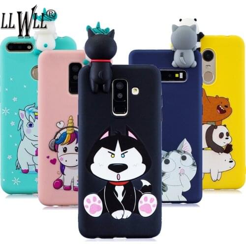 Husky Soft Cartoon Case For Xiaomi Redmi Note 10 9 Pro Max S 9S 10S 8T 8 T 7 6 5 Pro 4 X 9A 9C 8A 7A 6A 4A 4X Toy Silicone Cover