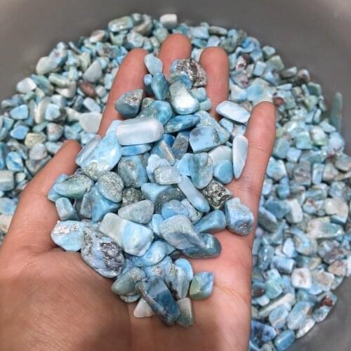 Natural Amazon Powder Crystal Gravel Rock Raw Gem stone Mineral Fish Tank Bonsai Decoration Energy Stone