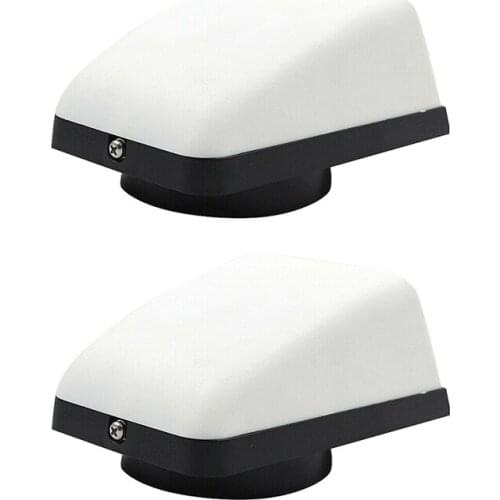 New 2Pcs for Rv Roof Vent Cover Motorhome Camper Air Flow Ventilation Cover