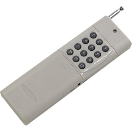 New Design 1 2 4 6 8 12CH 1CH 2CH 4CH 6CH 8CH 12CH RF Transmitter Wireless Remote Control with Tracking Number 315/433.92 MHZ