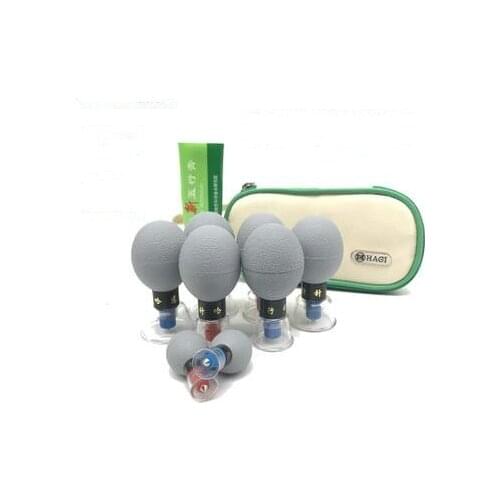 Simple packaging five lines of injection needles only 12 cupping apparatus to lose weight Negative pressure cupping