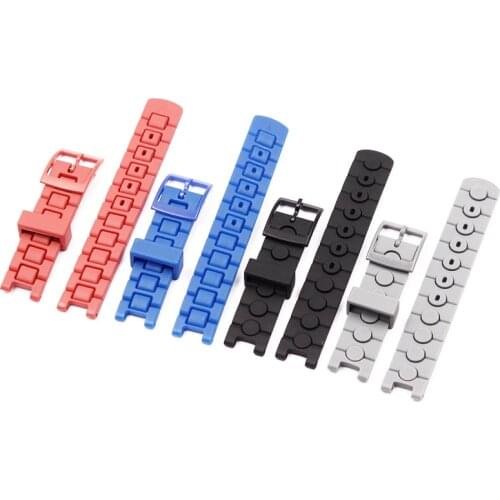 Watch accessories Suitable for Swatch childrens PU strap for Disney silicone rubber men and women Feifei FlikFlak strap
