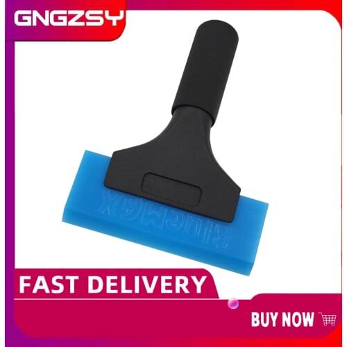 Handle Rubber Ice Scraper Glass Water Wiper Squeegee Blade Snow Shovel Auto Car Wrap Window Tint Tool Vehicle Tinting Tool B56